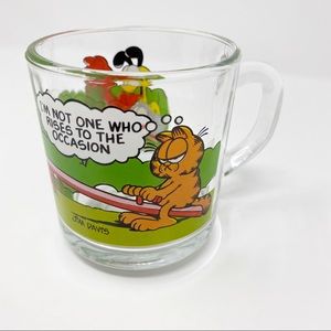 VTG 1978 Garfield McDonald’s Collector Glass Mug